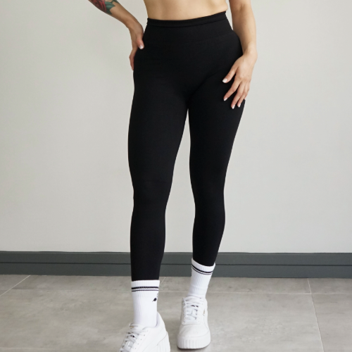 Calza Pushup Picaflor Negras